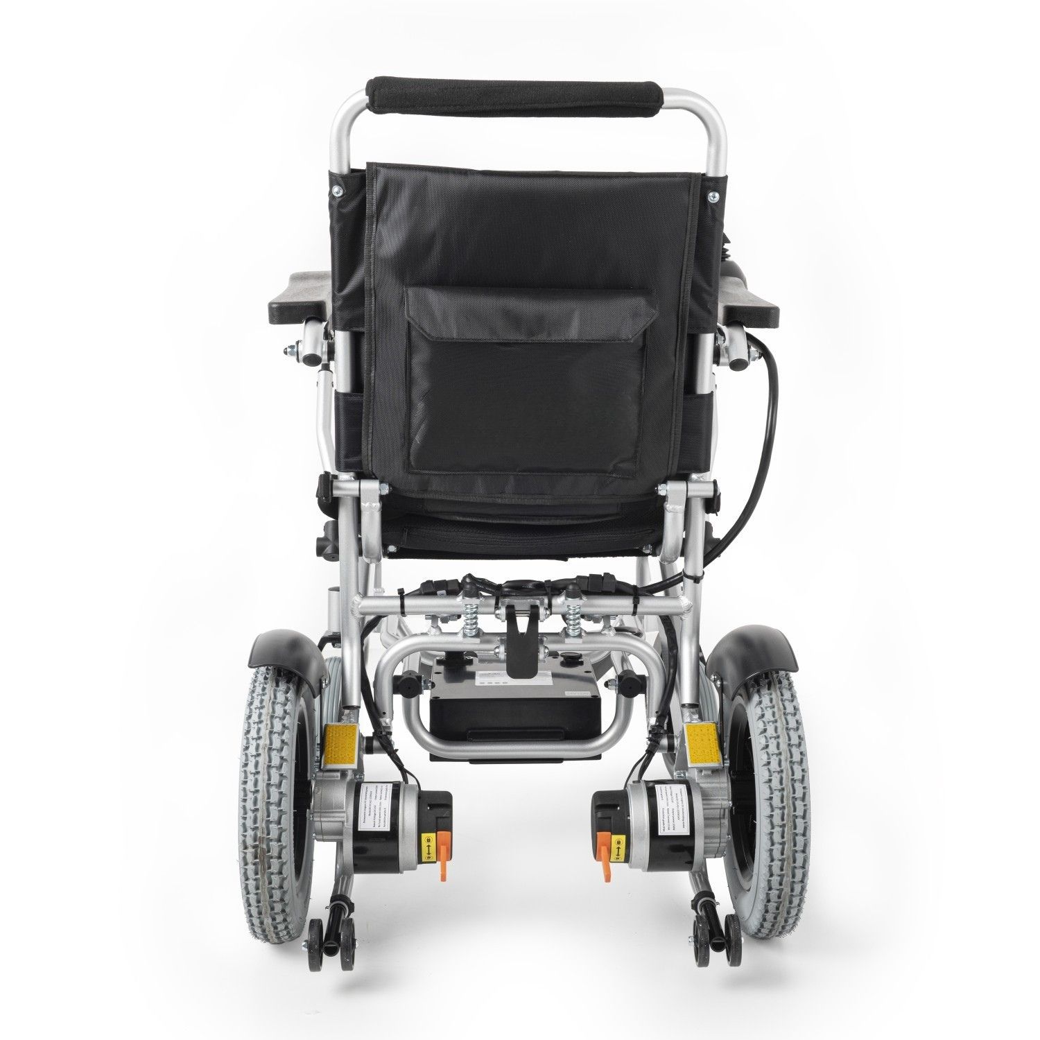 Kiralık Lityum Pilli Hafif Akülü Tekerlekli Sandalye 4 Hafif elektrikli sandalyenin güçlü motorları