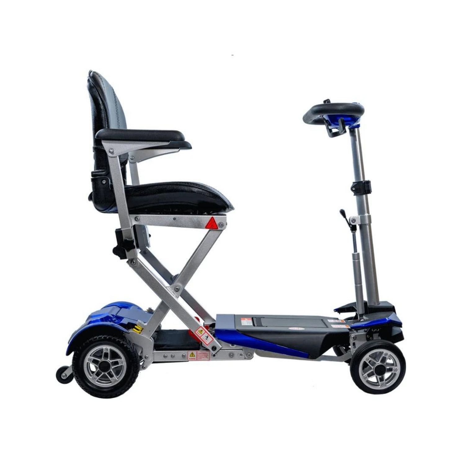 Solax Katlanan Kiralık Yaşlı ve Engelli Scooter 4 Hafif katlanır scooterın lityum pili